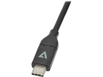 V7 USB-C to VGA Video Adapter Cable, Male to Male, Black  (V7UCVGA-2M)
