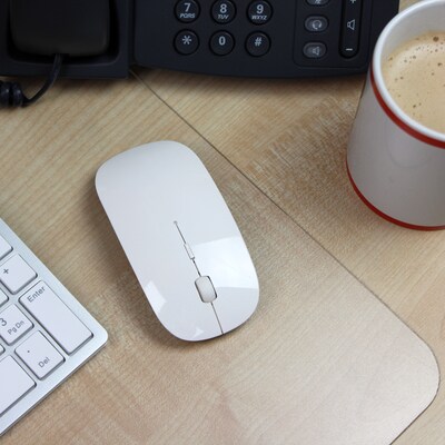 Floortex Desktex Polycarbonate Desk Protector, 71" x 35", Clear (NRDMFLPS0002)