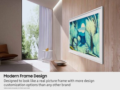 Samsung The Frame 55" Smart 4K Ultra AI Enabled TV (QN55LS03FAFXZA)