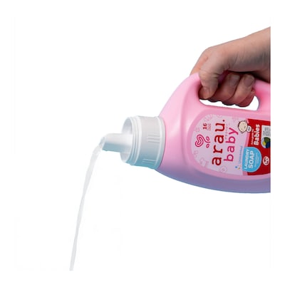 Arau Baby Liquid Laundry Detergent, Unscented, 27 oz. (AFG-4005-CASE)