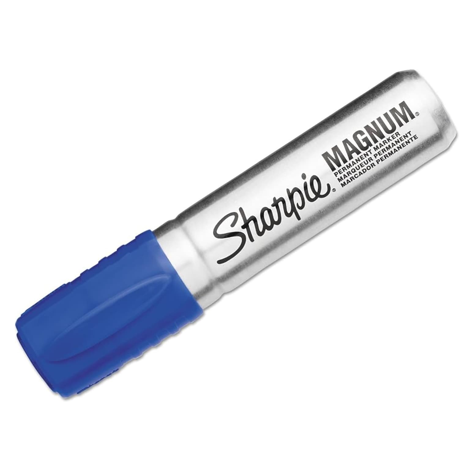 Sharpie Pro Magnum Permanent Marker, Chisel Tip, Blue, 1/Pack (44003)