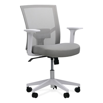 Alera® Fixed Arm Fabric Task Chair, Gray (ALEWS42B47)