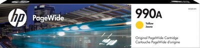 HP 990A Yellow Standard Yield Ink Cartridge, Prints Up to 8,000 Pages (M0J81AN)
