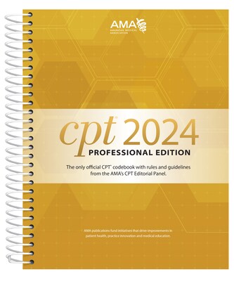 2024 CPT Professional and E/M Companion Bundle, Spiral (CS24)