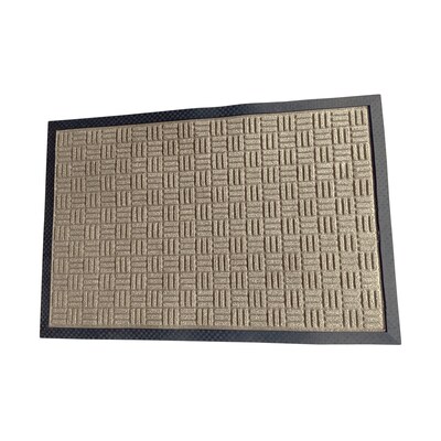 Floortex Doortex Ribmat Indoor / Outdoor Entrance Mat, 48 x 32, Brown (NREMFLLV0104)