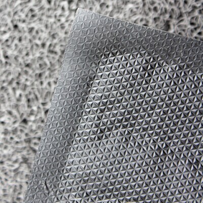 Floortex Doortex Twistermat Indoor Entrance Mat, 24 x 16, Storm Gray (NREMFLVA0006)