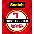 Scotch Heavy Duty Packaging Tape Dispenser, 2 Wide, Red (MMMST181)