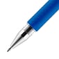 uniball Gel Grip Gel Pens, Medium Point, 0.7mm, Blue Ink, 12/Pack (65451)