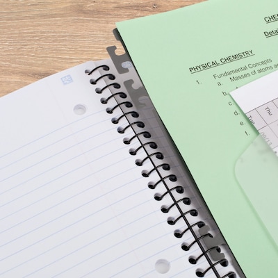 Five Star Advance 5-Subject Subject Notebooks, 8.5" x 11", College Ruled, 200 Sheets, Color Chosen at Random (06326)