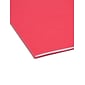 Smead File Folders, 1/3-Cut Tab, Letter Size, Red, 100/Box (12743)