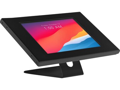 Mount-It! Adjustable Anti-Theft iPad Countertop Stand/Wall Mount, Black (MI-3775B_G10)