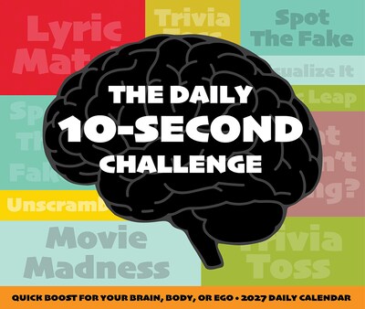 2027 Willow Creek Daily 10-Second Challenge 5.4" x 6.2" Day-to-Day Calendar (64979)