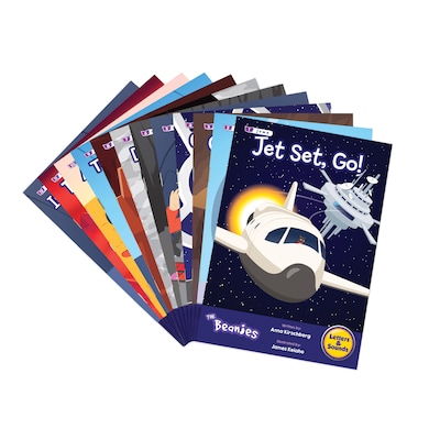 Beanstalk Books The Beanies Hi-Lo Diversity Decodables Phase 3 Set 2, 12/Set (JRLBB154)