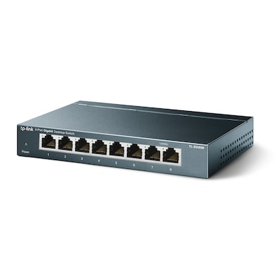 TP-Link 8-Port Gigabit Unmanaged Ethernet Network Switch (TL-SG608)