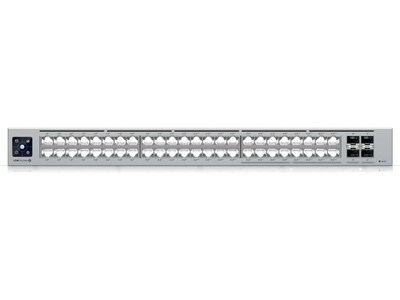 Ubiquiti UniFi Pro Max 48-Port Gigabit Ethernet PoE Managed Switch, Silver (USW-PRO-MAX-48-POE)