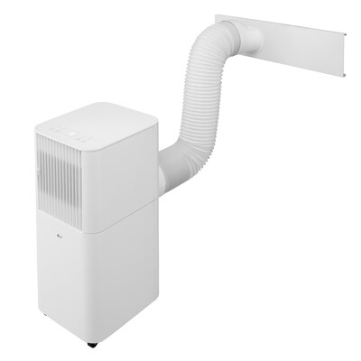 LG 115-Volt 8000 BTU (6000 BTU DOE) Portable Air Conditioner with Remote, White (LP0626PWF)