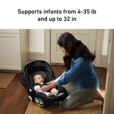 Graco SnugRide SnugFit 35 Infant Carseat, Gotham (2121500)