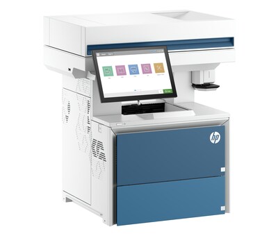 HP LaserJet Enterprise Flow MFP 6600zfw Wireless Monochrome All-in-One Laser Printer, Best for Office (675T1A#BGJ)