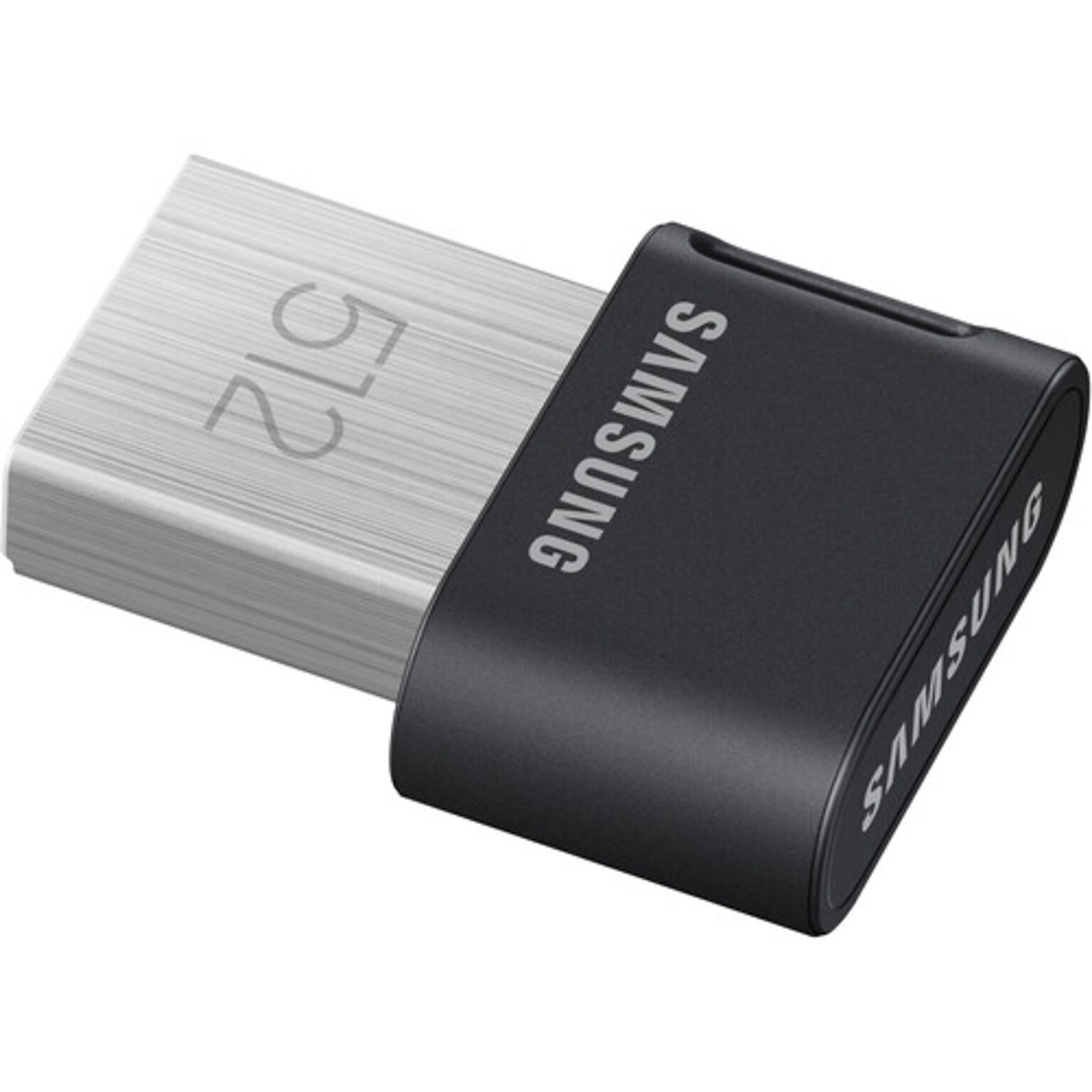 Samsung FIT Plus 512GB 3.2 Gen 1 Type-A Flash Drive, Black (MUF-512AB/AM)