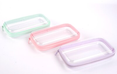 Pep Rally Collection Clear PET Pencil Pouch, Each (61749)
