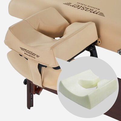 Master Massage 30" Del Ray Pro Portable Massage Table, Beige (26639)