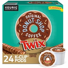 The Original Donut Shop Twix Coffee Keurig® K-Cup® Pods, Medium Roast, 24/Box (5000368824)