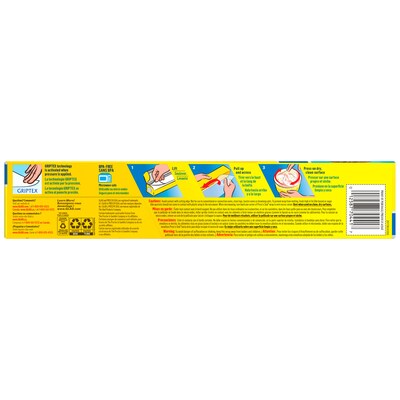 Glad Press'N Seal Plastic Food Wrap, 70 Sq. Ft. Roll, 12/Carton (70441)