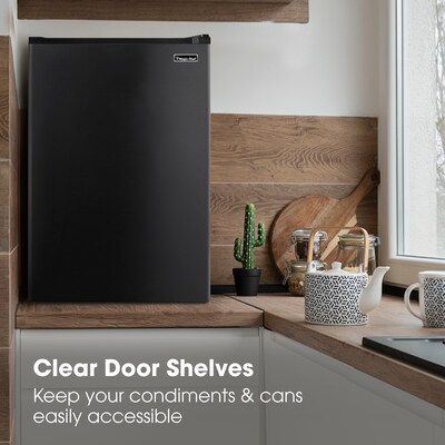 Magic Chef Adjustable Temperature Control Refrigerators, 4.4 Cu. Ft., Black (HMAR45HCBE)