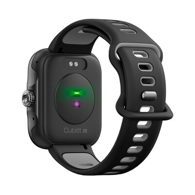Cubitt VIVA Pro Smartwatch, GPS, 45.2mm, Stainless Steel Case, Obsidian Black Sport Band (CT-VIVAP1)