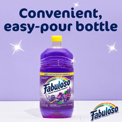 Fabuloso Multi-Purpose Cleaner, Lavender Scent, 169 fl. oz. (153122)