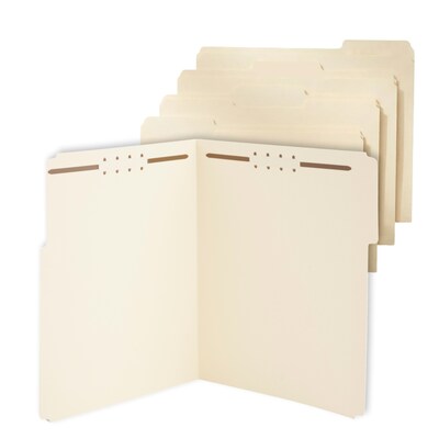 Staples Reinforced  Classification Folder, 3/4 Expansion, Letter Size, Manila, 50/Box (ST831099/831099)