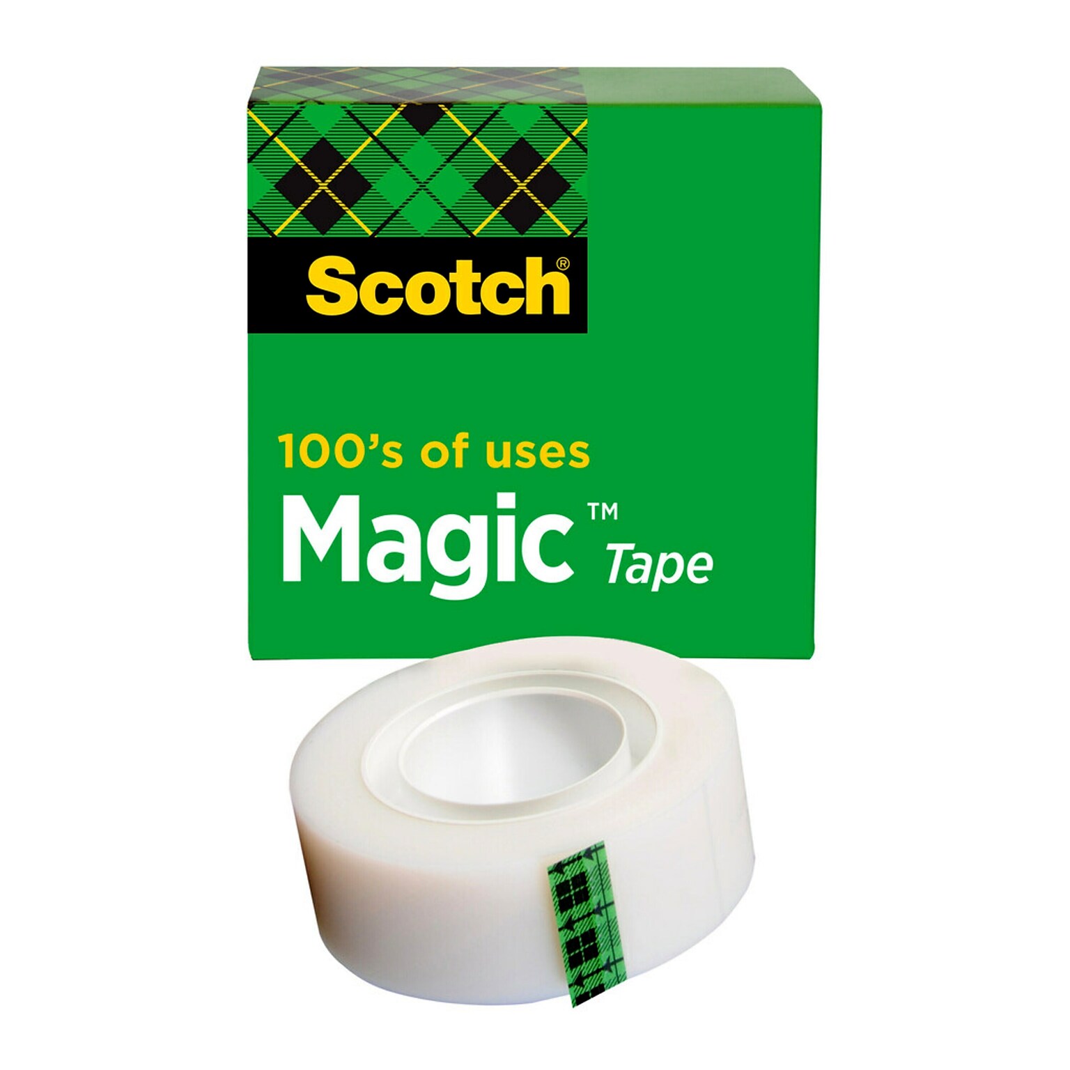 Scotch® Magic™ Invisible Tape, 3/4 x 27.7 yds., 1 Roll (810-1K)