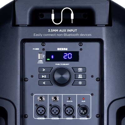 ION Total PA Ultimate Bluetooth PA Speaker System, Black (IONIPA161)