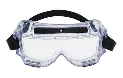3M Centurion 454AF Anti-Scratch Safety Goggles, Clear Lens, 10/Carton (40305-00000-10)
