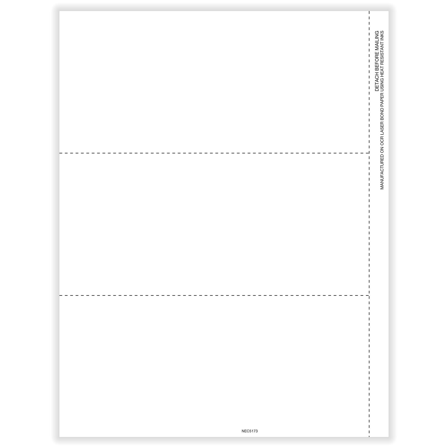 ComplyRight 2025 1099-NEC Tax Form, 3-Up, 25/Pack (NEC517325)