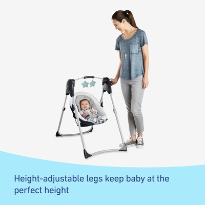 Graco Slim Spaces Compact Baby Swing (2156182)