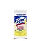 Lysol Disinfecting Wipes, Lemon & Lime Blossom, 80 Wipes/Canister, 6 Canisters/Carton (1920077182CT)