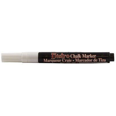 Marvy Uchida® Fine Point Erasable Chalk Markers, White, 2/Pack (526482WHa)