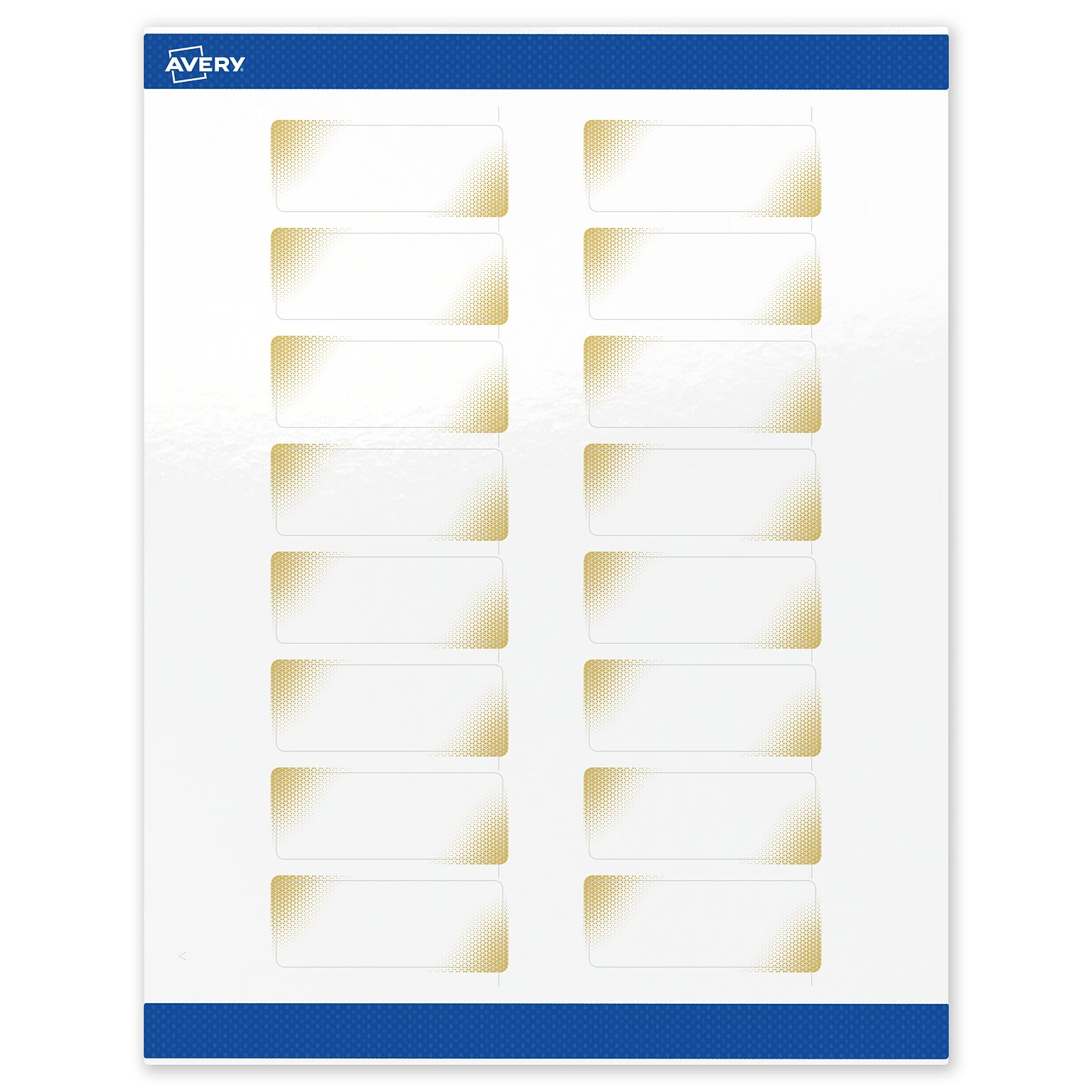 Avery Laser/Inkjet Rectangle Multipurpose Labels, 1 x 2-5/8, White, 160/Pack (S00-EWB)