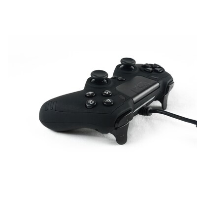 Lexip Metaltech Wired Controller for PS4/PC, Black (JVAMUL00152)