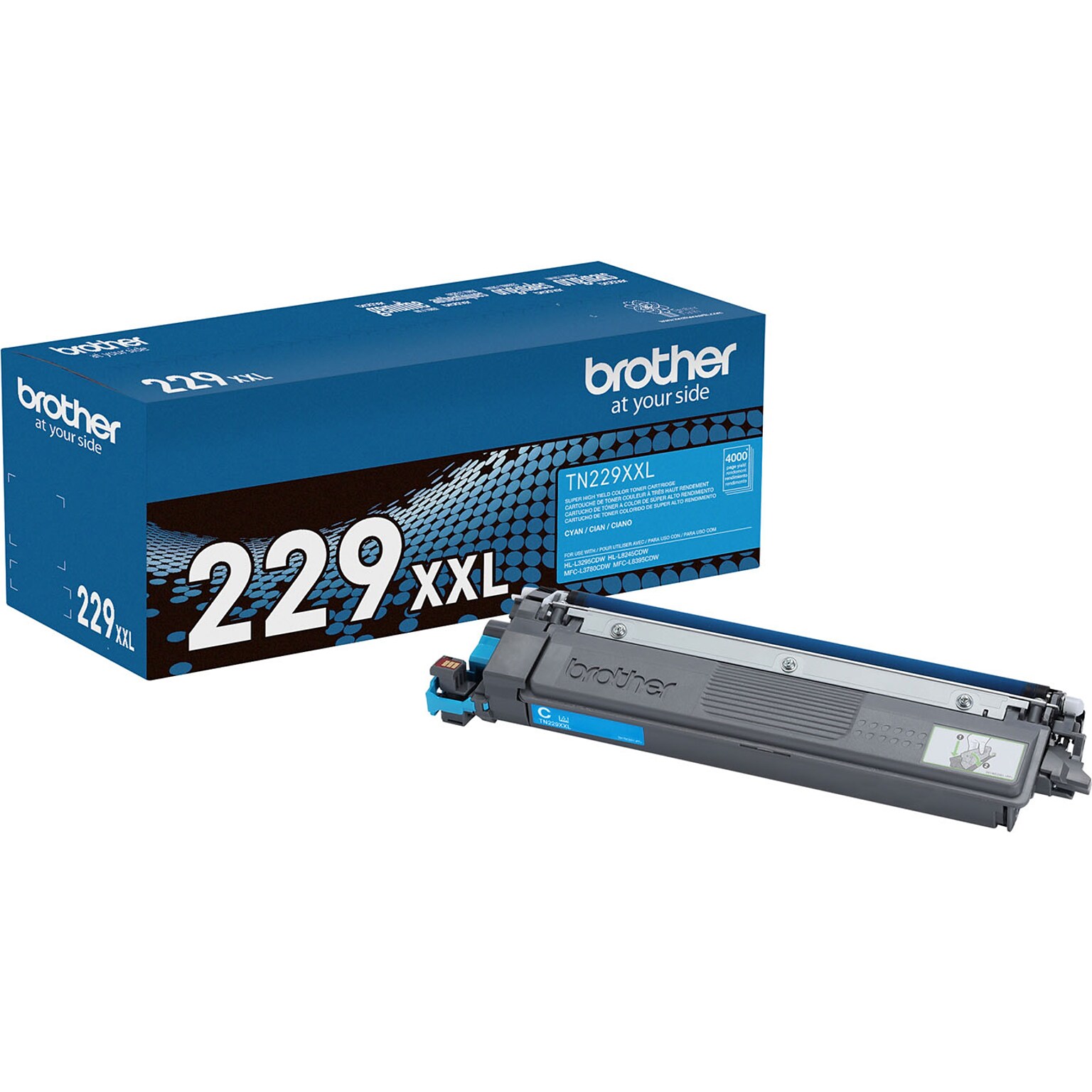 Brother TN229XXL Cyan Super High Yield Toner Cartridge (TN229XXLC)