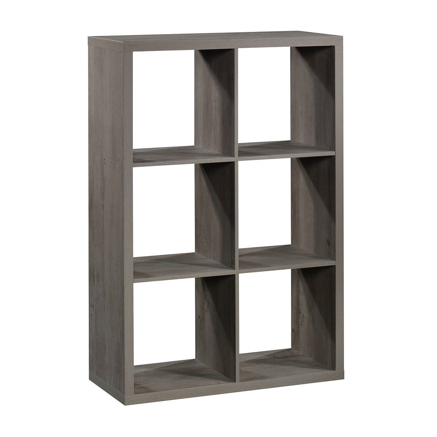 Sauder Select 44H 6-Shelf Cube Organizer, Mystic Oak (431285)
