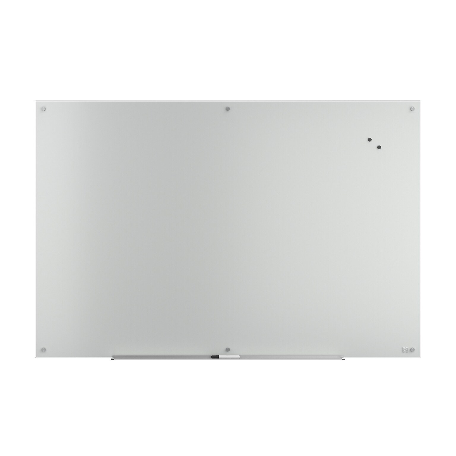 TRU RED™ Magnetic Tempered Glass Dry Erase Board, White, 6 x 4 (TR61197)