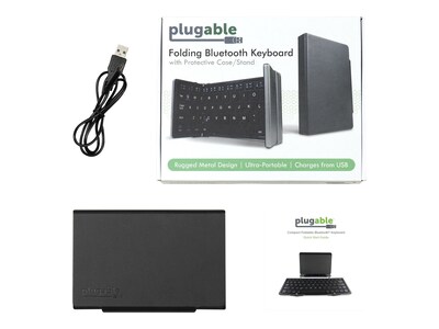 Plugable Wireless Keyboard, Black (BT-KEY3)