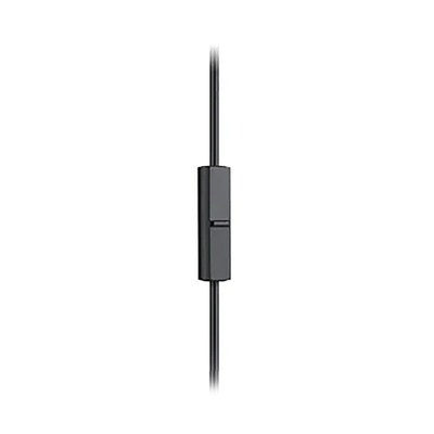Panasonic On-Ear Headphones with Microphone & XBS for Deep Bass, Black & Silver (RP-HT21M)