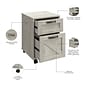 Bush Furniture Knoxville 2-Drawer Mobile File Cabinet, Cottage White (CGF116CWH-03)
