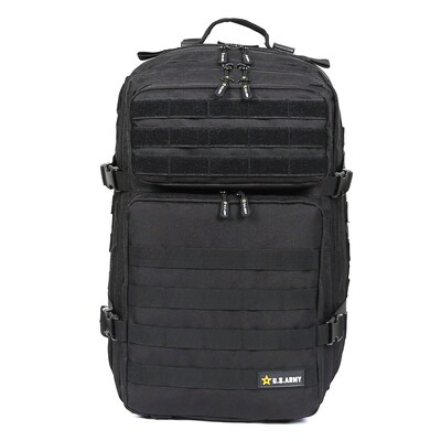 U.S. Army ASSAULT Tactical Laptop Backpack, X-Large, Black (USBASS20BLK)