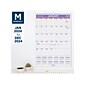 2024 AT-A-GLANCE 15.5" x 22.75" Monthly Wet-Erase Wall Calendar (PMLM03-28-24)