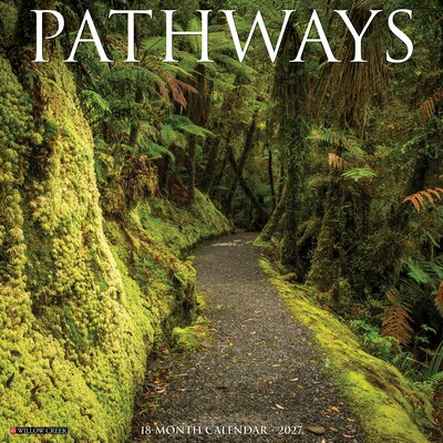 2027 Willow Creek Pathways 12 x 12 Monthly Wall Calendar, Assorted Colors (61749)