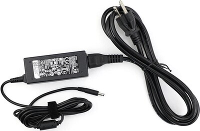 Dell 45W Slim Adapter & Charger for Dell XPS, Inspiron, & Vostro Laptops, Black (00285K)